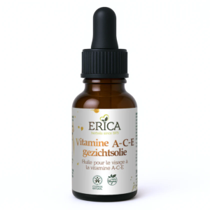 Erica Vitamine A-C-E gezichtsolie, 30 ml