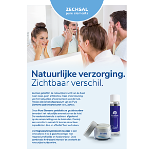 Flyer Zechsal pure elements, per stuk