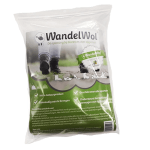 Wandelwol® anti-drukwol 10 g.  Helpt bij blaren en drukplekken