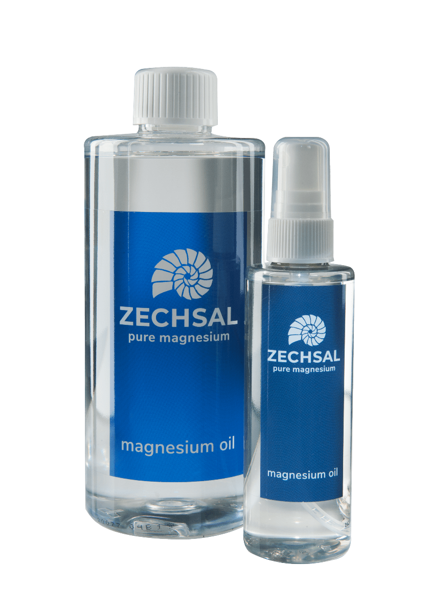 Geniet Productiviteit Boost Zechsal magnesiumolie combi, 100 en 500 ml. | Zechsal