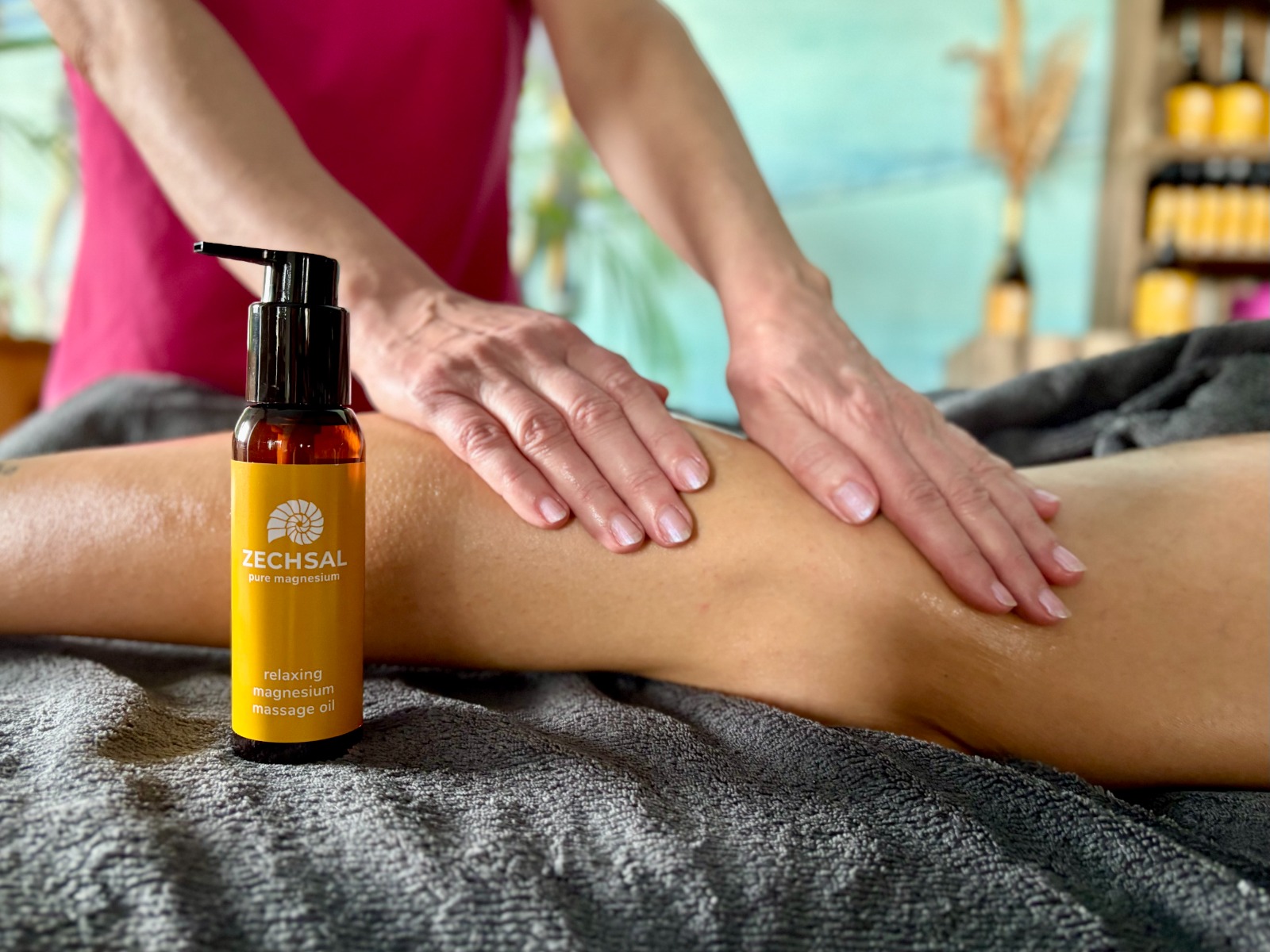 Magnesium en massage