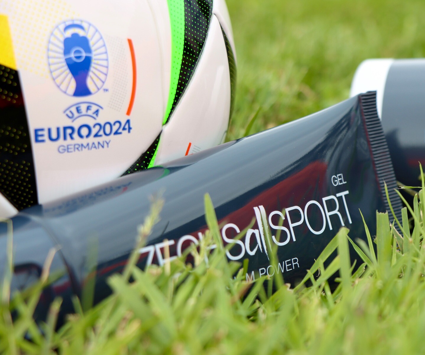 voetbal met sportgel