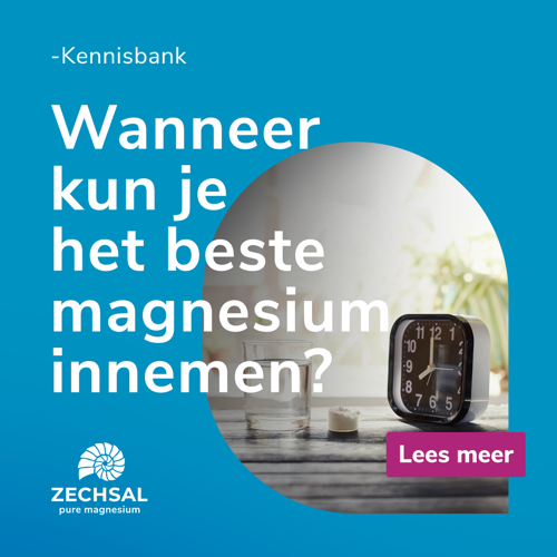 wanneer magnesium innemen